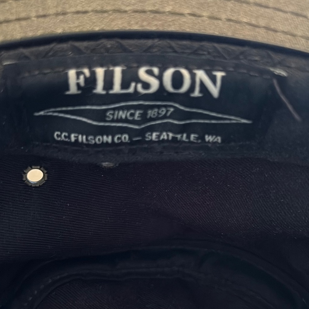 Filson Men's Tin Cloth Packer Hat - Picture 7 of 11